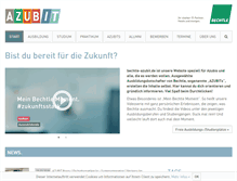 Tablet Screenshot of bechtle-azubit.de